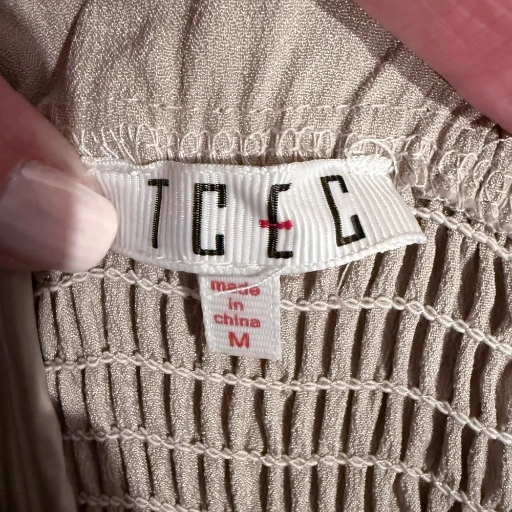 TCEC Silver Ruffle Maxi Dress​​ - Picture 3 of 3